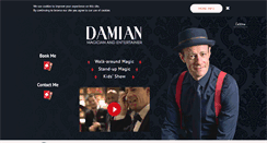 Desktop Screenshot of damianmagic.com